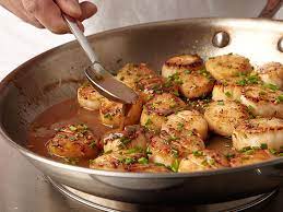 seared scallops with pan sauce recipe