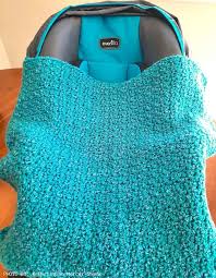 Easy Baby Car Seat Cover Crochet
