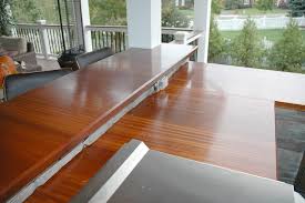 Preparing Your Outdoor Wood Countertop