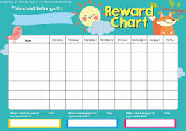 28 Prototypic Childrens Reward Chart Free