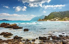 Scenic Greece Landscape Seascape Of