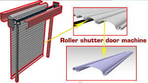 rolling shutter door machine