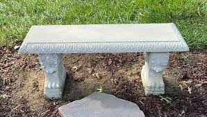 Concrete Patio Bench