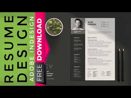 adobe indesign how to create a cv