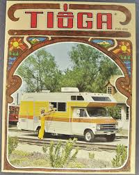 1975 tioga motorhome brochure fleetwood
