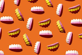 My mom hates the idea. Vampire Teeth Zoom Background 40 Halloween Zoom Backgrounds That Ll Allow You To Get Festive From Home Popsugar Tech Photo 20