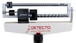 detecto weigh beam eye level
