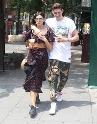From versace to alexander wang, we've collected the popstar's best looks for your perusal. Street Style Dua Lipa With Her Boyfriend Isaac Carew In New York Justfabzz