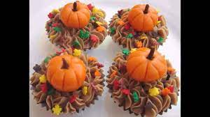 Pipe the buttercream onto the cooled cupcakes, then add sprinkles, if desired. Best Thanksgiving Cupcake Decorating Ideas Youtube