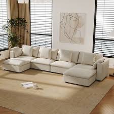 Drop White Loveseat Sectional