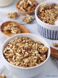 granola with puffed rice cereal recipe
