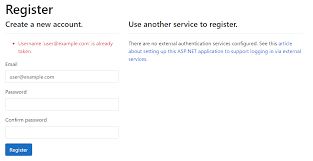 page remote validation in asp net core