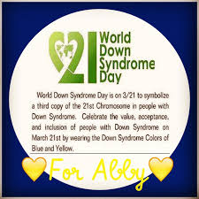 Image result for world down syndrome day images