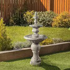 water fountains features outdoor
