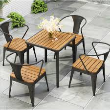 Outdoor Table Chairs Cafe Restaurant