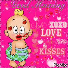 good morning hugs kisses free
