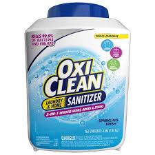 oxiclean sanitizer powder 4 5lb laundry