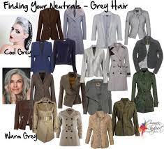 wearing neutrals with grey hair find