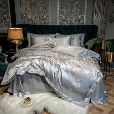 Gold Luxury Silk Bedding Set