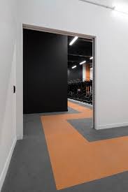 resilient rubber flooring specified for