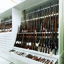 firearms storage and military weapons rack