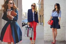 what colors go with navy blue clothes