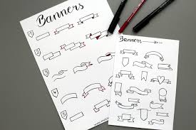 doodle with me how to make banners