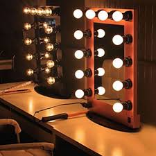 make up mirror with light bulbs