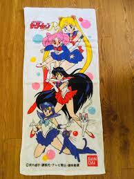 Super RARE Sailor Moon R Face Towel/japanese TV Animation/non - Etsy