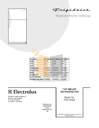 Page 1 service manual refrigerators internal structure of © electrolux zanussi publication no. Download Free Pdf For Frigidaire Frt18s6aq Refrigerator Manual