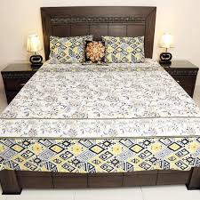 3 Pieces Rich Cotton Bed Set