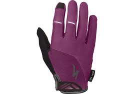 Womens Body Geometry Dual Gel Long Finger Gloves