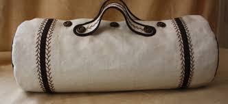 a civil war era linen travel bag