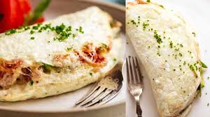 fluffy egg white omelette soufflé