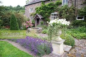 Country Cottage Gard Stock Photo By