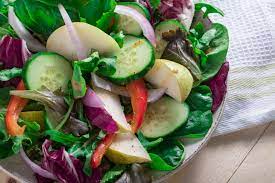 Pear cucumber salad