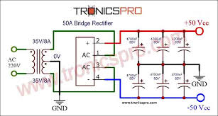 500w power lifier circuit using