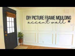Easy Diy Picture Frame Moulding Accent