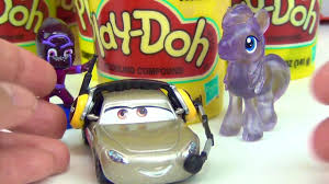 Opening Cars 3 Play Doh Surprises With Lightning Mcqueen Youtube