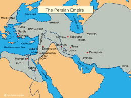 Persian Empire Bible Map Chart Part Of This Area Is What Is