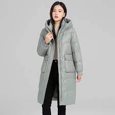 Long Feather Coats For Women Winter