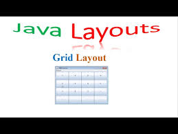 java layouts 03 grid layout you
