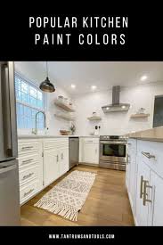 kitchen paint colors with white cabinets