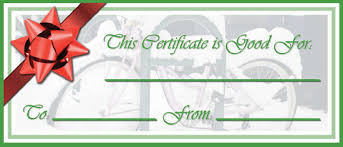 Waste Free Gift Certificates