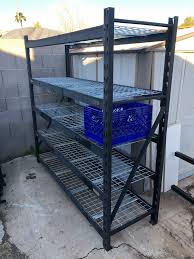 costco whalen industrial rack with wire