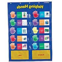 Learning Resources Helping Hands Pocket Chart Searchub