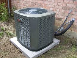 cleaning a outdoor condenser unit for