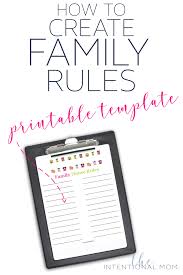 25 Basic House Rules For Families How To Create Your Own