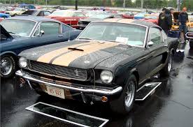 Raven Black 1966 Ford Mustang Paint