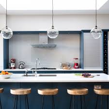 navy kitchen ideas to add an element
